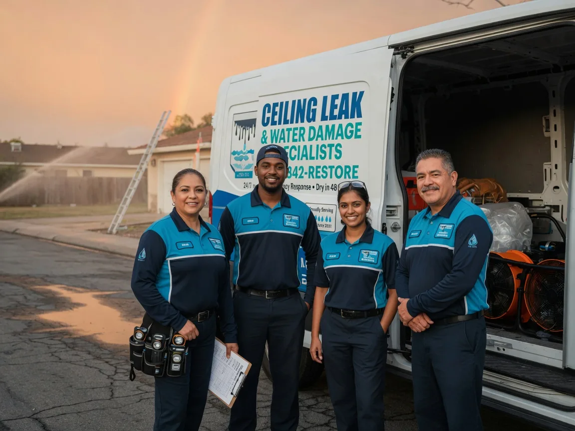 Ceiling Leak Cleanup company in Central, SC