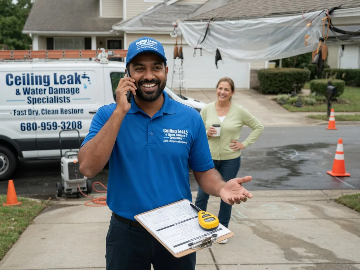 Ceiling Leak Cleanup Central, SC FAQs